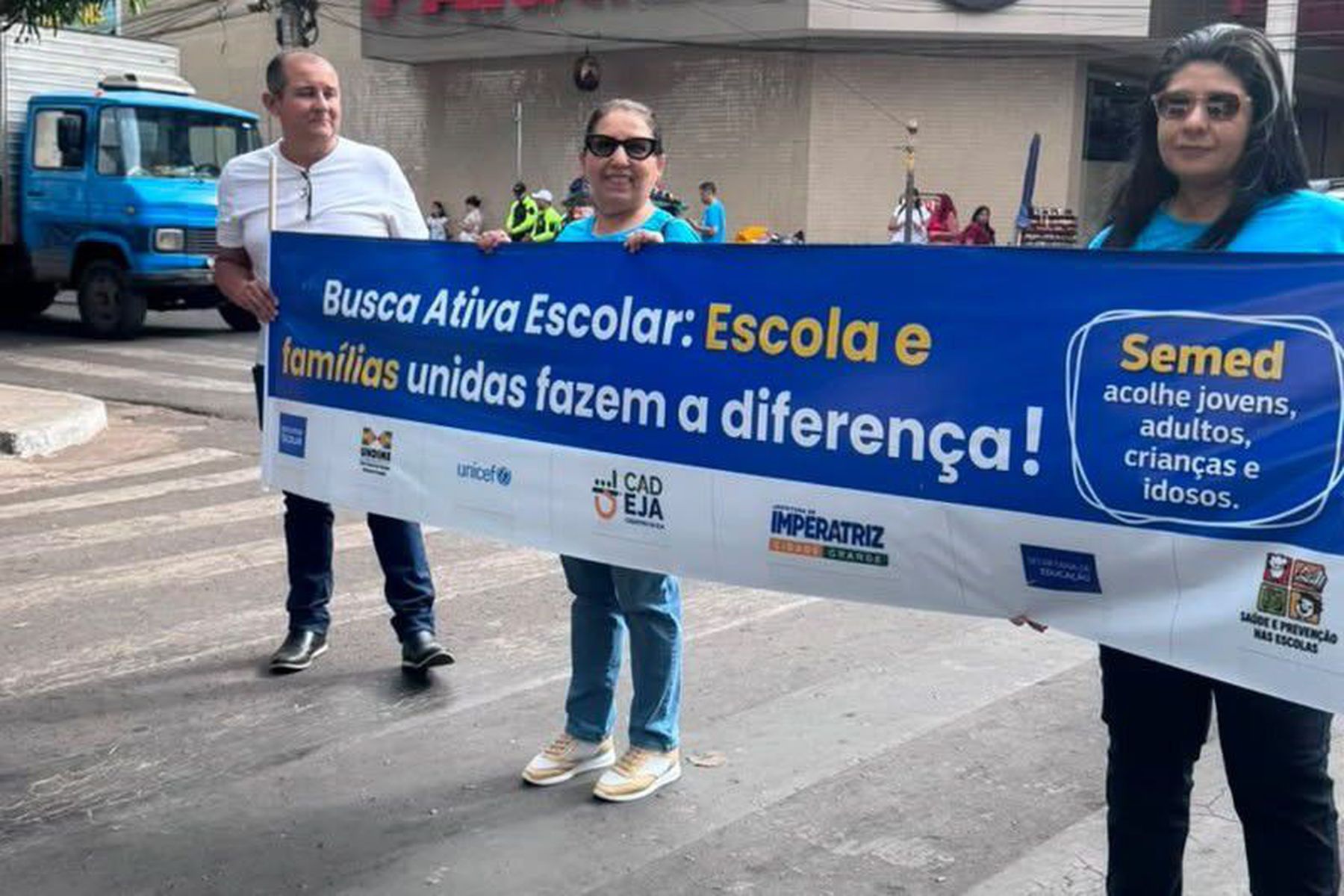 Dia D da Busca Ativa Escolar mobiliza população para permanência e ao retorno aos estudos em Imperatriz