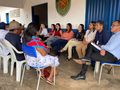 Cinco famílias venezuelanas participaram de reunião no CRAS Santa Lúcia