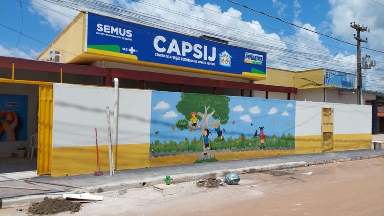 Secretaria Municipal de Saúde inaugura novo espaço do CAPS IJ