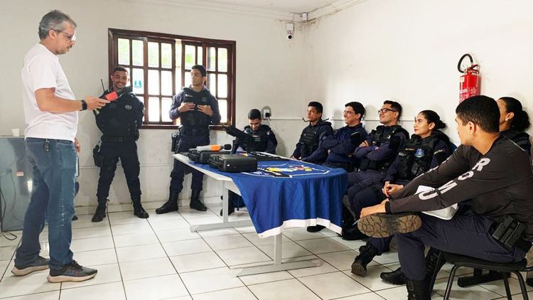 Guarda Municipal de Imperatriz recebe treinamento para uso do decibelímetro