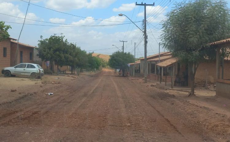 Ruas do povoado Coquelândia recebem serviços para melhorar a trafegabilidade