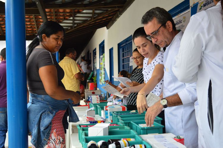 Saúde municipal realizou atendimentos em dez especialidades no Itamar Guará no último sábado