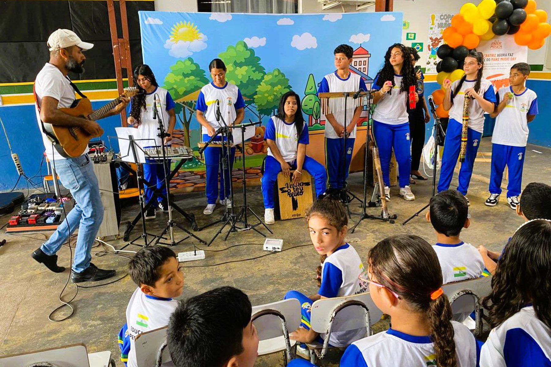 Imperatriz integra movimento mundial e realiza programação do Make Music Day na Rede Municipal de Ensino