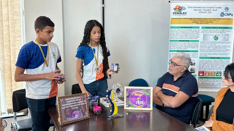 Escola Municipal Afonso Pena conquista 1º lugar em Feira de Tecnologia em Belém (PA)