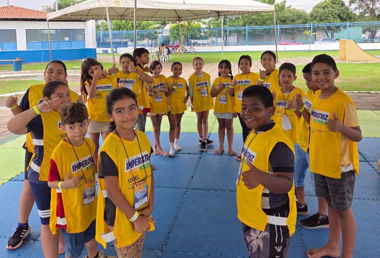 Primeiro dia da Colônia de Férias movimenta crianças e consolida programa em Imperatriz