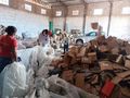 Material coletado é enviado para Ascamari, beneficiado cerca de 250 famílias, direta e indiretamente