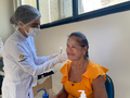 Dia da beleza com acadêmicas do curso de estética e cosmético.