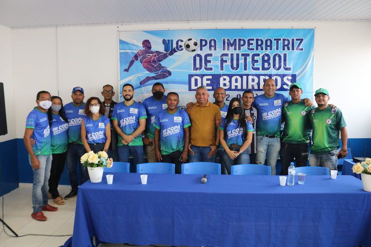 Sedel promove coletiva de imprensa com equipes finalistas da Copa Imperatriz Futebol Bairros