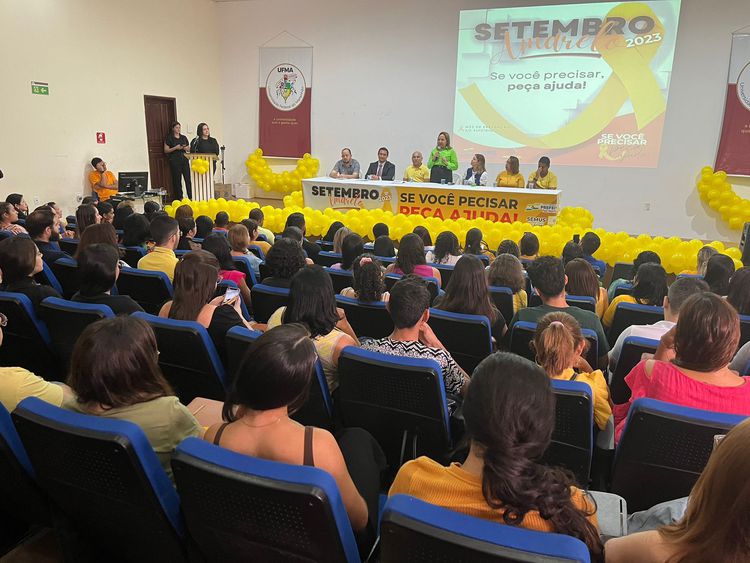 Secretaria de Saúde realiza abertura da campanha Setembro Amarelo em Imperatriz