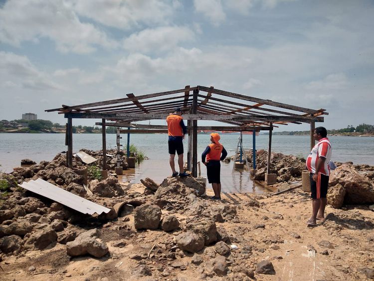 Defesa Civil alerta para os riscos de afogamento nas áreas de banho do rio Tocantins