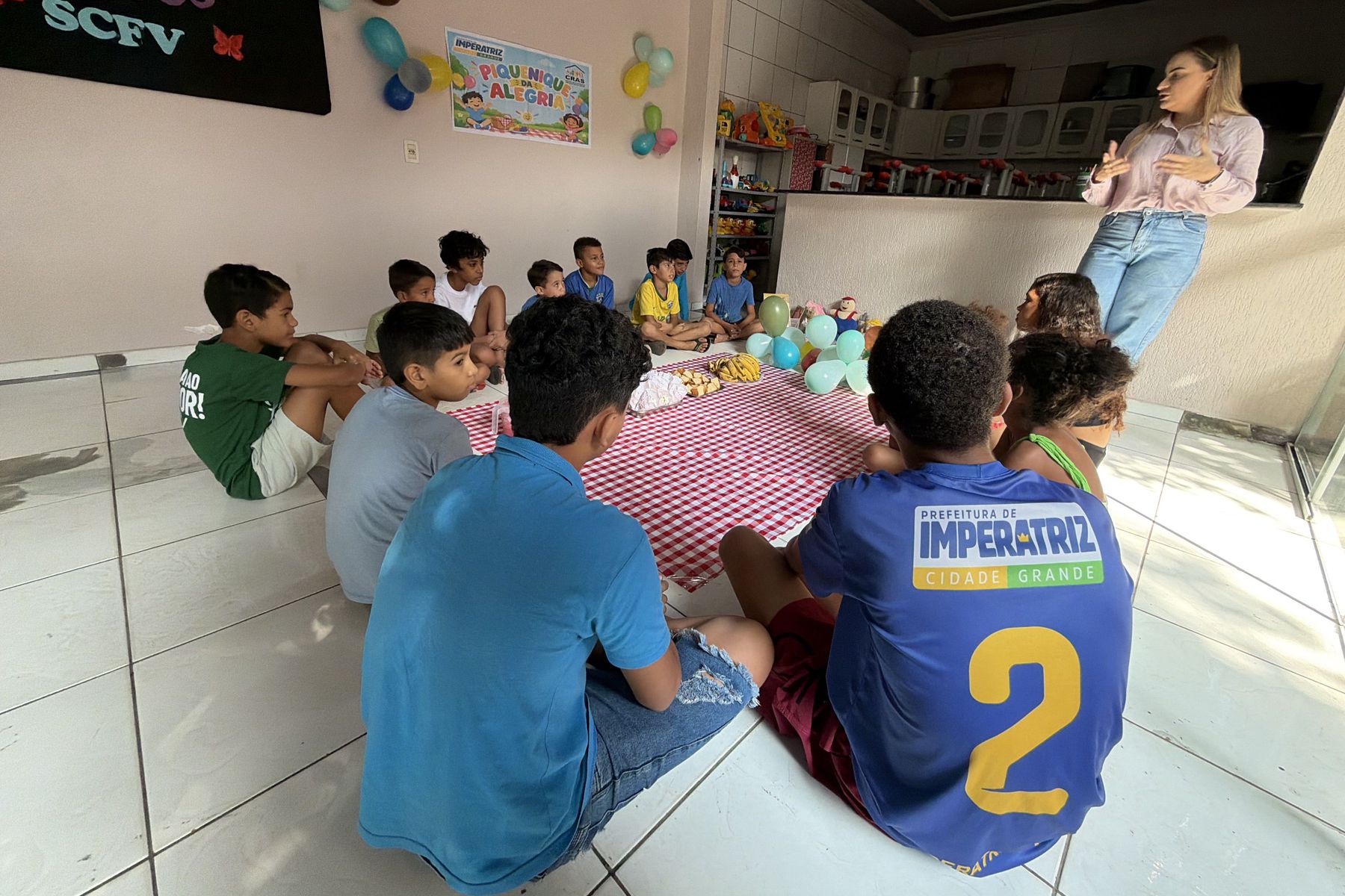Prefeitura de Imperatriz promove Piquenique da Alegria para crianças e adolescentes no bairro Bacuri