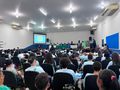 Estudantes da rede municipal de ensino de Imperatriz apresentam projetos inovadores em defesa da natureza na VI Conferência Nacional Infantojuvenil pelo Meio Ambiente.