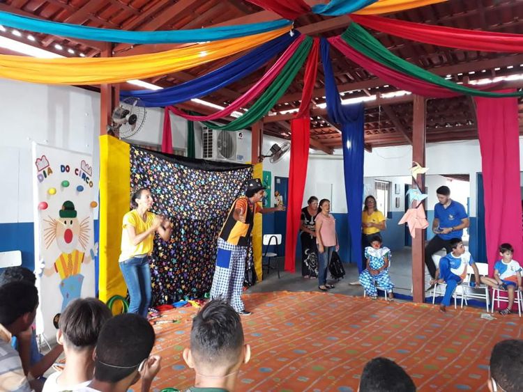 Dia do Circo é comemorado nas escolas da rede municipal