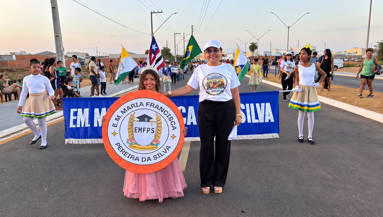Rede Municipal de Ensino de Imperatriz realiza primeiro desfile da Semana da Pátria 2026