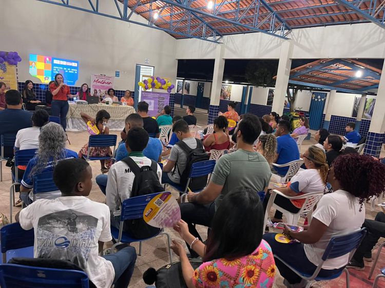 Campanha Agosto Lilás leva palestra ao Parque São José