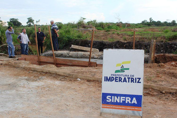 Prefeitura avança na construção de pontes de concreto nos bairros de Imperatriz