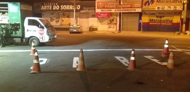 Prefeitura reforça sinalização nos bairros de Imperatriz