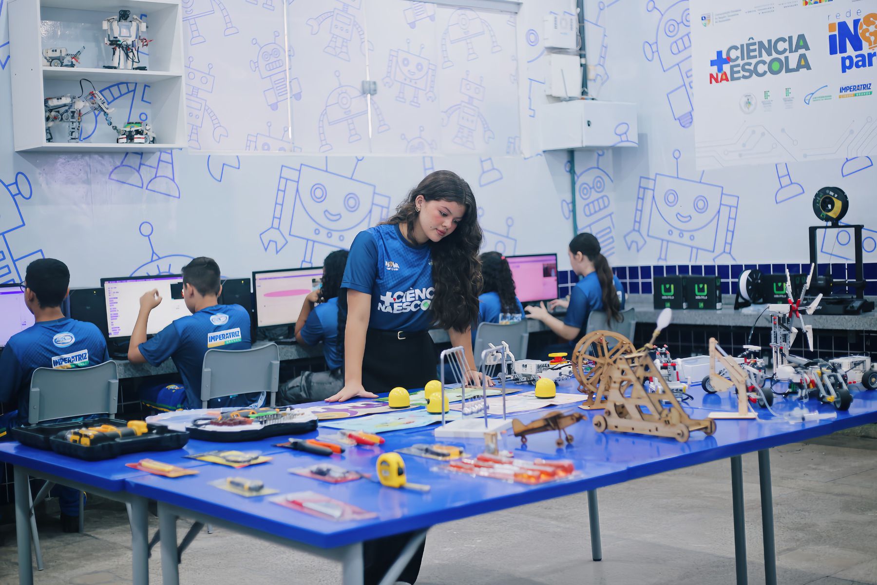 Mais tecnologia nas escolas com a inauguração do 11º Laboratório Maker em Imperatriz