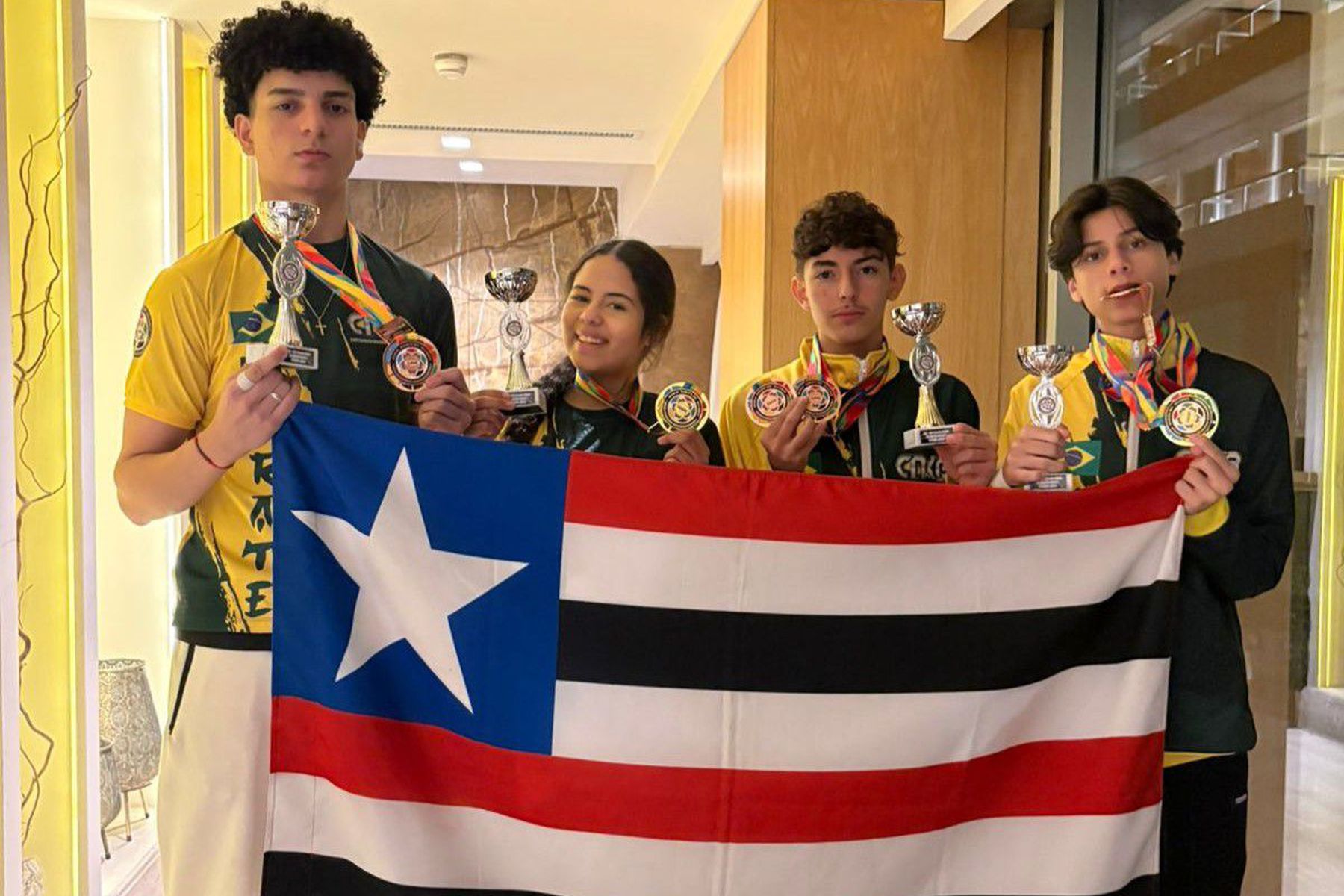Atletas de Imperatriz conquistam medalhas em Mundial e Open de Karatê em Malta