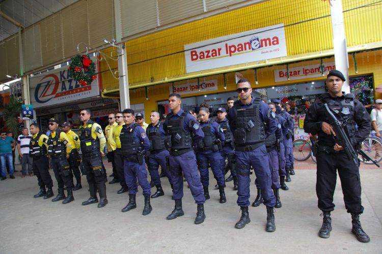 “Operação Iluminados II” contribui com a segurança no centro comercial