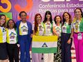 Delegação de Imperatriz na 5ª Conferência Estadual de Políticas para as Mulheres, em São Luís.