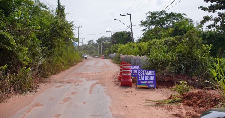 Sinfra divulga acessos alternativos para Avenida Bayma Júnior durante obras de drenagem