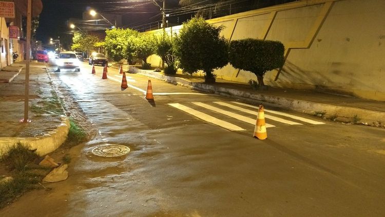 Setran reforça sinalização e disciplina estacionamento na Rua Piauí