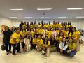 Equipe da Secretaria de Desenvolvimento Social (SEDES) durante a solenidade de abertura da Semana de Combate ao Trabalho Infantil, realizada na OAB de Imperatriz