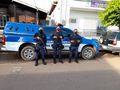 A Guarda Municipal trabalha em parceria com órgãos de segurança, como Polícia Militar e Cívil.