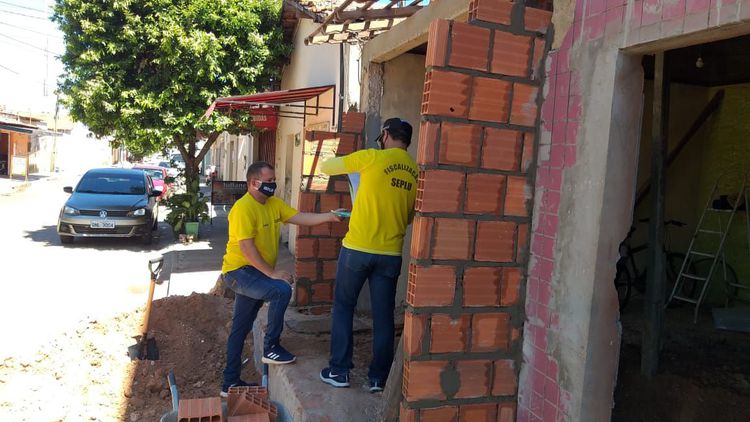 Ações de ordenamento embargam obras irregulares nos bairros de Imperatriz
