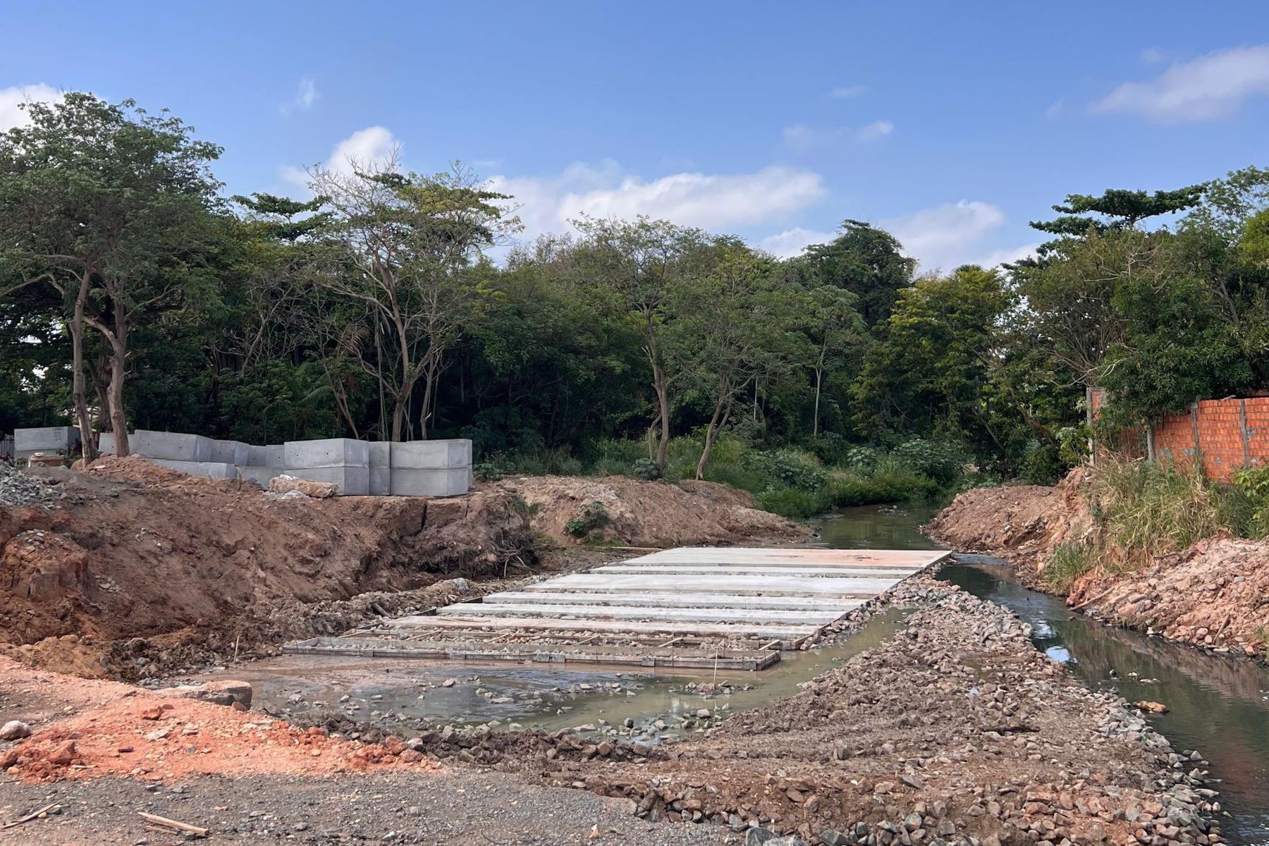Prefeitura avança na construção da galeria do Riacho Capivara: solução definitiva para segurança e mobilidade