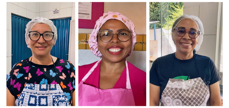 Merendeiras de Imperatriz representam o município em concurso nacional de receitas escolares