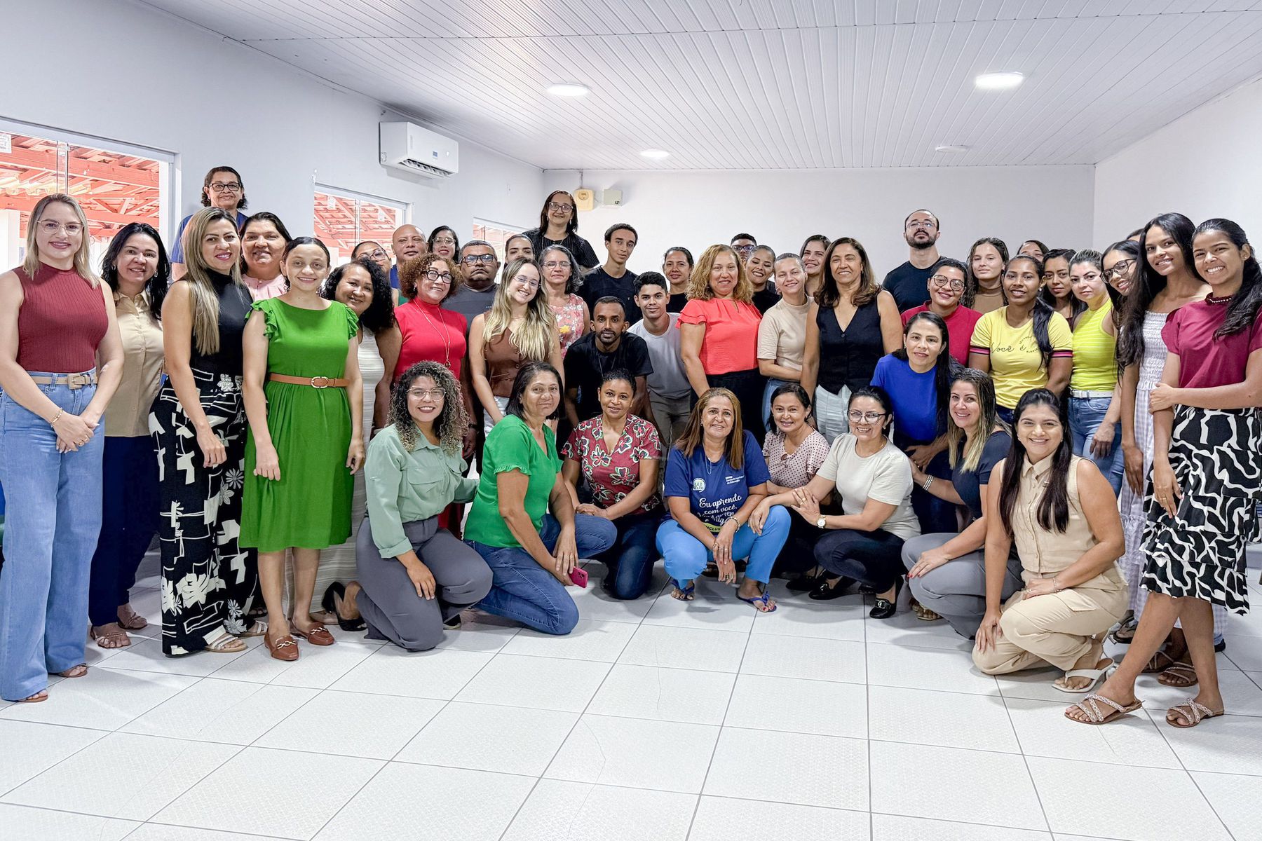 Servidores do município e comunidade iniciam as aulas o cursos de Libras e Braille