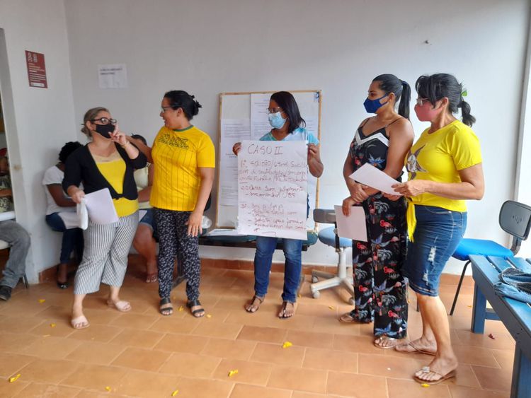 Agentes Comunitários da UBS Vila Macêdo participam de capacitação sobre saúde mental