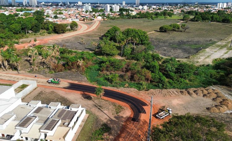 Novo acesso ao bairro Santa Inês garante mobilidade durante obras na galeria do Riacho Capivara