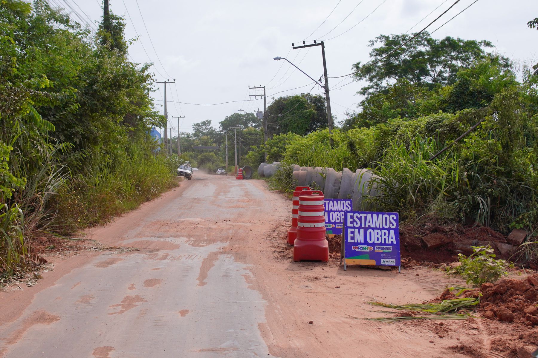 Sinfra divulga acessos alternativos para Avenida Bayma Júnior durante obras de drenagem