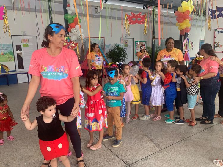 Escolas do município celebram carnaval com atividades pedagógicas