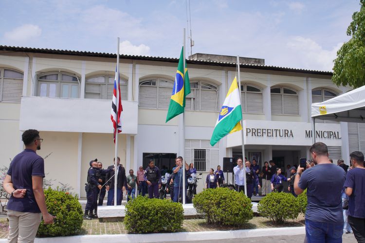 Imperatriz celebra Dia da Bandeira com solenidade na Prefeitura Municipal