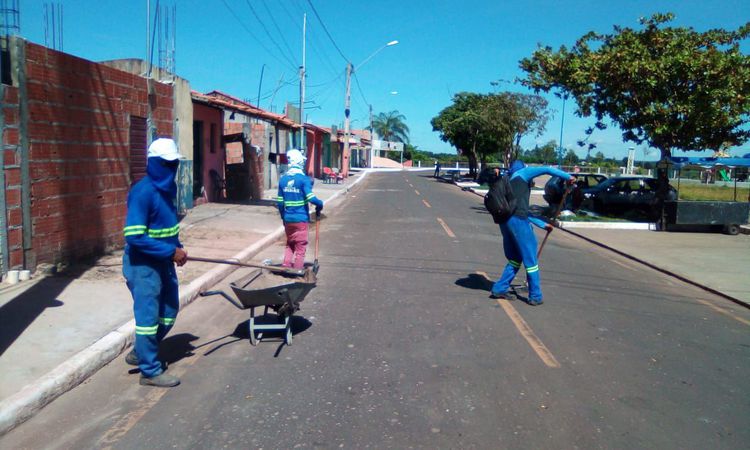 Beira Rio recebe equipes de limpeza urbana