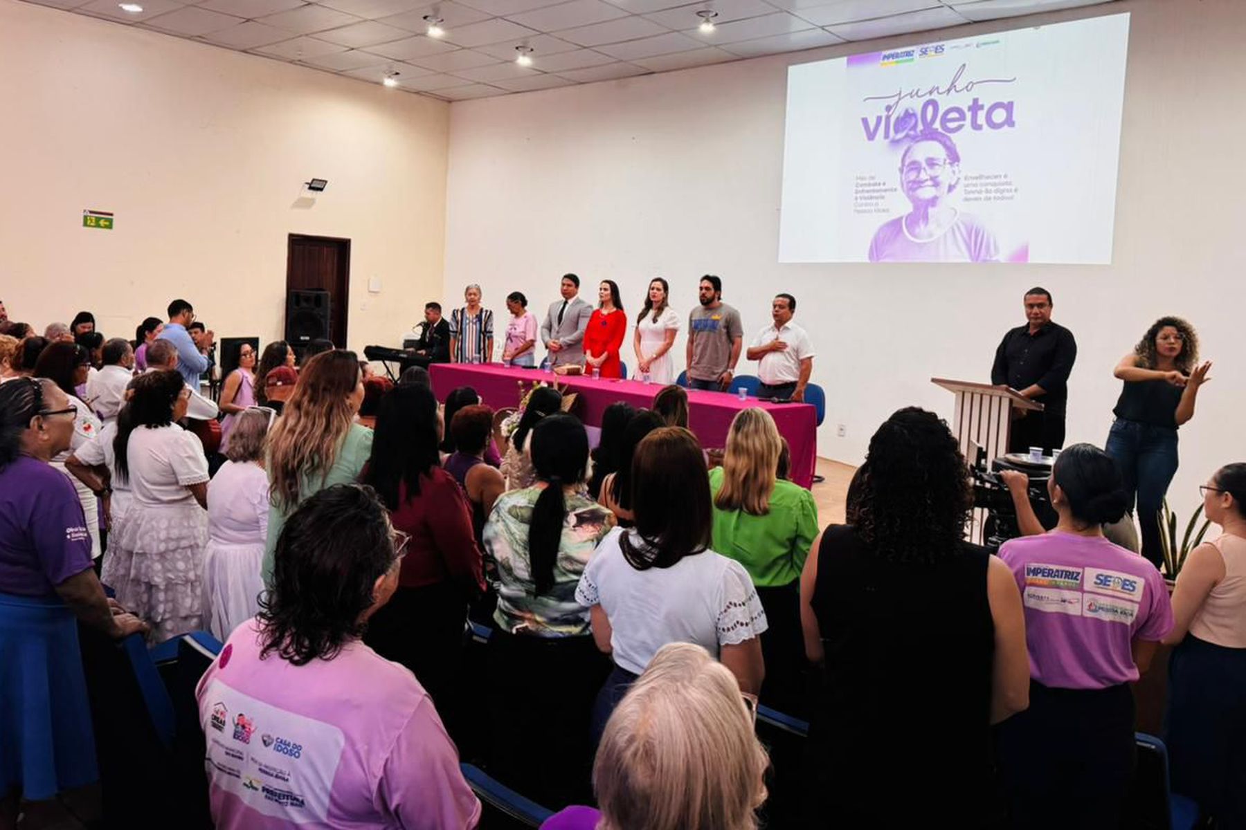 Prefeitura de Imperatriz abre IX Semana Municipal de Enfrentamento à Violência contra a Pessoa Idosa