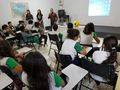 Palestra realizada nessa sexta-feira, 27, na escola Luís de França Moreira