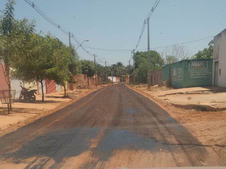 Avenida Pernambuco recebe pavimentação