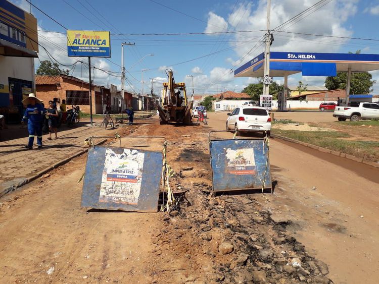 Prefeitura conclui manutenção da drenagem da Avenida Liberdade