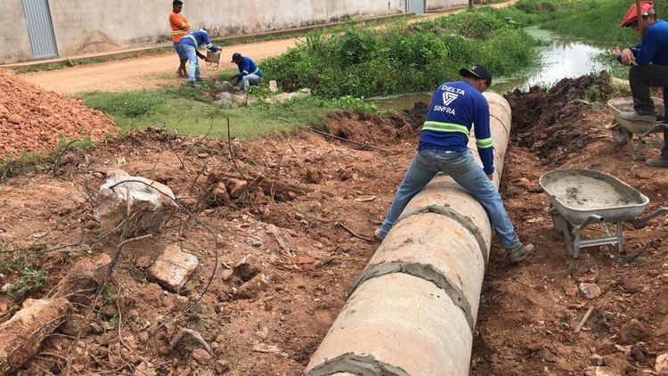 Prefeitura amplia obras de drenagem profunda e de recuperação de ruas no Parque Alvorada