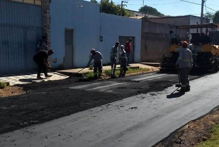 Concluído asfalto da Rua São Francisco